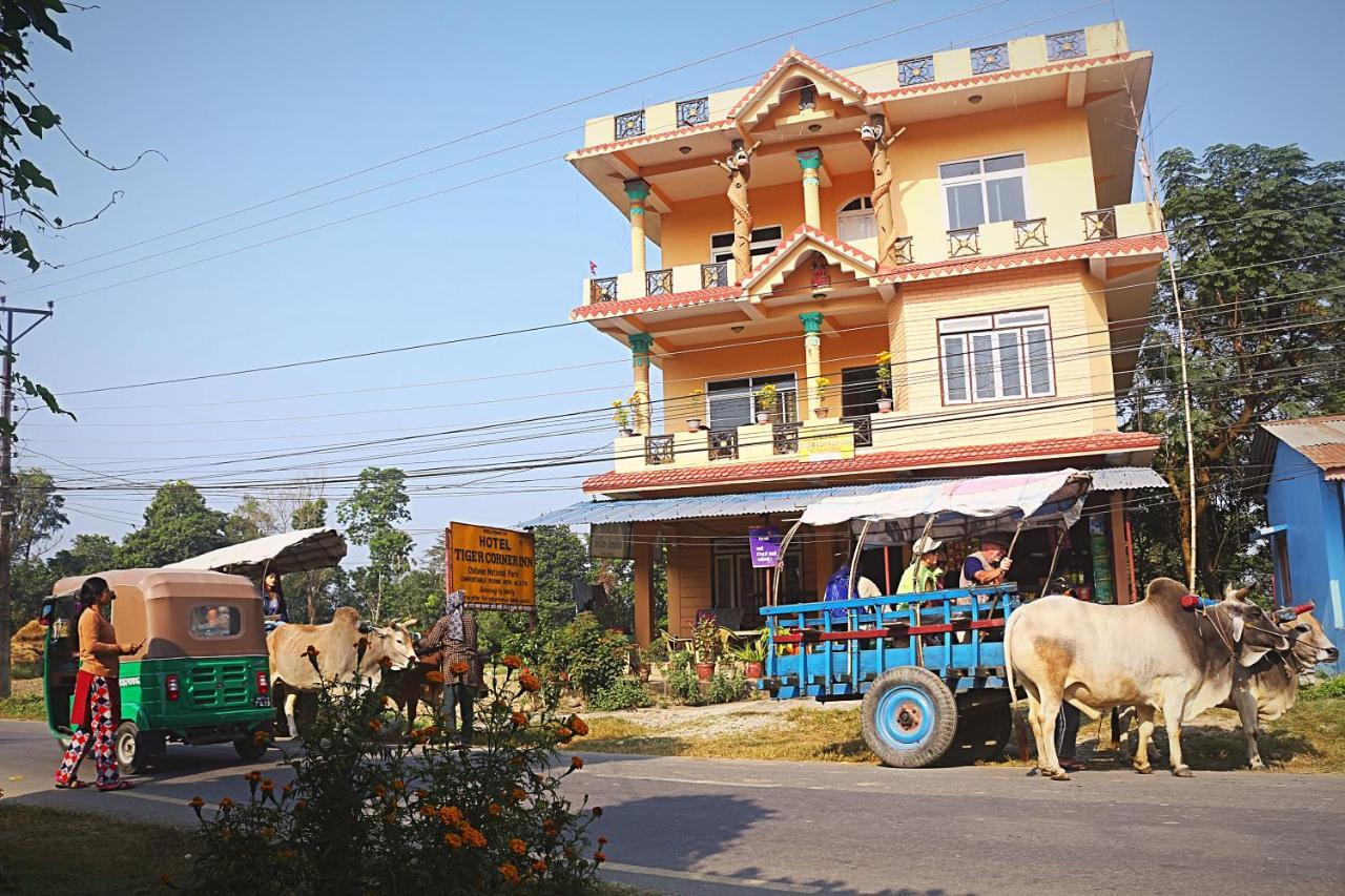 Tiger Corner Inn Homestay Sauraha Zewnętrze zdjęcie